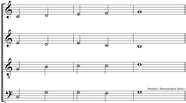 Exercice d'harmonisation N°3. Les pièges à éviter. Les règles à retenir.