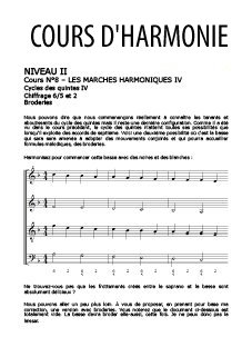 Marches harmoniques 4